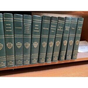 The Harvard Classics Deluxe Edition NOT COMPLETE /  16 Books From Set 1969